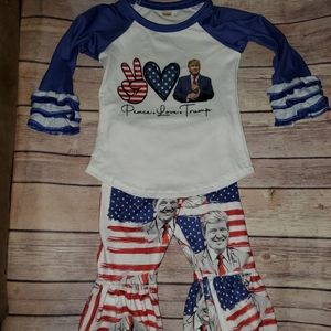 Peace, Love, and Trump boutique set